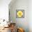 Bright Yellow Gerbera-Susan Bryant-Framed Art Print displayed on a wall