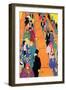 Brightest London is Best Reached by Underground, 1924, Printed by the Dangerfield Co-Horace Taylor-Framed Giclee Print