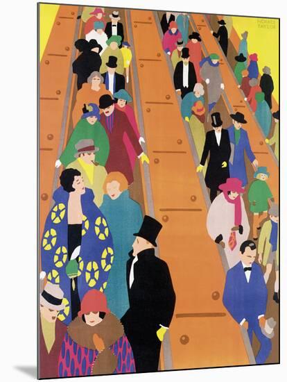 Brightest London is Best Reached by Underground, 1924-Horace Taylor-Mounted Giclee Print