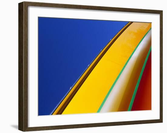 Brightly Colored Boat Exterior-Onne van der Wal-Framed Photographic Print