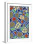 Brightly Colored Mosaic Pattern-Found Image Press-Framed Giclee Print