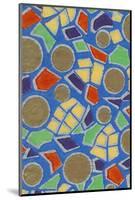 Brightly Colored Mosaic Pattern-Found Image Holdings Inc-Mounted Photographic Print