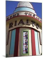 Brightly Coloured Art Deco Cinema-Theatre Rialto on Rue Mohammed Qorri-Julian Love-Mounted Photographic Print