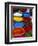 Brightly Coloured Powder for Offerings, Kathmandu, Kathmandu Valley, Nepal, Asia-Bruno Morandi-Framed Photographic Print