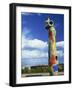 Brightly Coloured Sculpture by Joan Miro, in Barcelona, Cataluna, Spain-Lawrence Graham-Framed Photographic Print