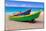 Brightly Painetd Boats, Puerto Rico-George Oze-Mounted Photographic Print