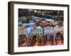 Brightly Painted Boats, Xochimilco, Trajinera, Floating Gardens, Canals, UNESCO World Heritage Site-Wendy Connett-Framed Photographic Print