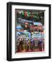 Brightly Painted Boats, Xochimilco, Trajinera, Floating Gardens, Canals, UNESCO World Heritage Site-Wendy Connett-Framed Photographic Print