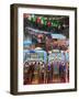 Brightly Painted Boats, Xochimilco, Trajinera, Floating Gardens, Canals, UNESCO World Heritage Site-Wendy Connett-Framed Photographic Print