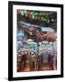 Brightly Painted Boats, Xochimilco, Trajinera, Floating Gardens, Canals, UNESCO World Heritage Site-Wendy Connett-Framed Photographic Print