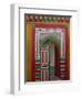 Brightly Painted Door in the Medina, Essaouira, Morocco-Bruno Morandi-Framed Photographic Print