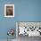 Brightly Painted Door in the Medina, Essaouira, Morocco-Bruno Morandi-Framed Photographic Print displayed on a wall