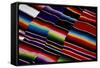 Brightly Striped Cloth-Randy Faris-Framed Stretched Canvas