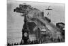 Brighton Aquarium and Palace Pier, Brighton, East Sussex, Early 20th Century-null-Mounted Giclee Print