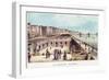 Brighton, Aquarium-null-Framed Art Print