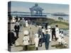 Brighton Bandstand, 2007-Margaret Hartnett-Stretched Canvas