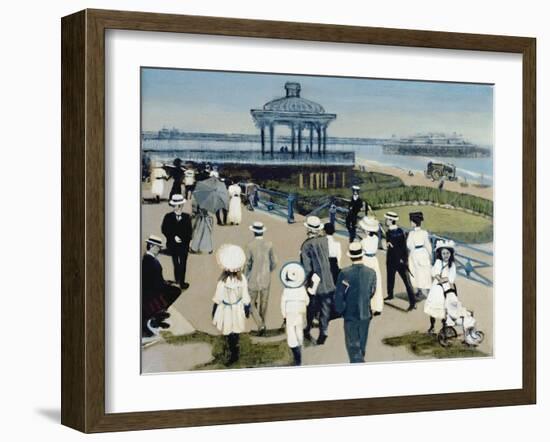 Brighton Bandstand, 2007-Margaret Hartnett-Framed Giclee Print