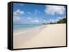 Brighton Beach Barbados, Caribbean-Michael DeFreitas-Framed Stretched Canvas