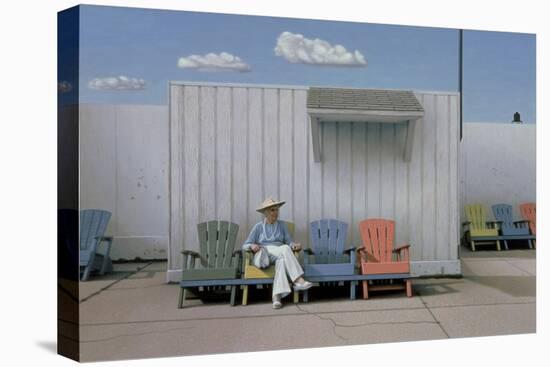 Brighton Beach Baths, 1990-Max Ferguson-Stretched Canvas