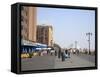 Brighton Beach Boardwalk, Little Russia, Brooklyn, New York City-Wendy Connett-Framed Stretched Canvas