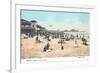 Brighton Beach, Coney Island, Brooklyn, New York-null-Framed Art Print