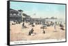 Brighton Beach, Coney Island, Brooklyn, New York-null-Framed Stretched Canvas