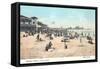 Brighton Beach, Coney Island, Brooklyn, New York-null-Framed Stretched Canvas