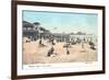 Brighton Beach, Coney Island, Brooklyn, New York-null-Framed Premium Giclee Print