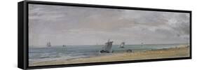 Brighton Beach, East Sussex-John Constable-Framed Stretched Canvas