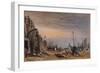 Brighton Beach, Haze clearing off, c1820-Frederick Nash-Framed Giclee Print