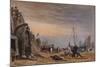 Brighton Beach, Haze clearing off, c1820-Frederick Nash-Mounted Giclee Print