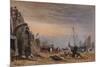 Brighton Beach, Haze clearing off, c1820-Frederick Nash-Mounted Giclee Print