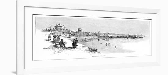 Brighton Beach, Melbourne, Victoria, Australia, 1886-Albert Henry Fullwood-Framed Giclee Print