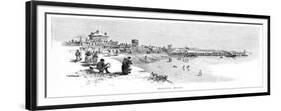 Brighton Beach, Melbourne, Victoria, Australia, 1886-Albert Henry Fullwood-Framed Giclee Print