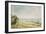 Brighton Beach (Oil on Paper)-John Constable-Framed Giclee Print