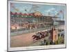 Brighton Beach Race Course-null-Mounted Giclee Print