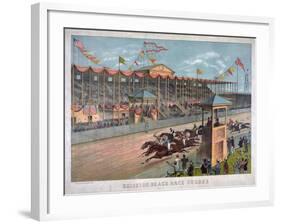 Brighton Beach Race Course-null-Framed Giclee Print