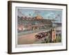 Brighton Beach Race Course-null-Framed Giclee Print