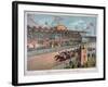 Brighton Beach Race Course-null-Framed Giclee Print