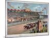 Brighton Beach Race Course-null-Mounted Giclee Print