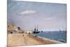 Brighton Beach with Colliers-John Constable-Mounted Giclee Print