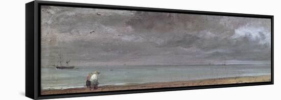 Brighton Beach-John Constable-Framed Stretched Canvas