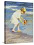 Brighton Beach-Edward Henry Potthast-Stretched Canvas
