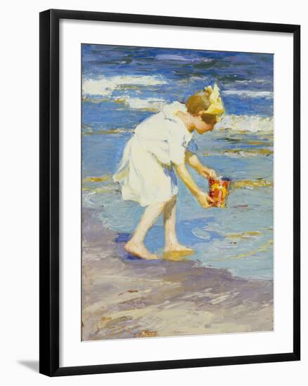 Brighton Beach-Edward Henry Potthast-Framed Giclee Print