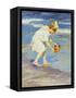 Brighton Beach-Edward Henry Potthast-Framed Stretched Canvas