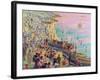 Brighton Beach-Robert Tyndall-Framed Giclee Print