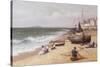 Brighton Beach-Alexander Young-Stretched Canvas