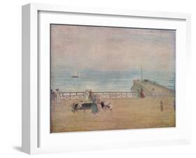 Brighton', c1905, (1918)-Charles Conder-Framed Giclee Print