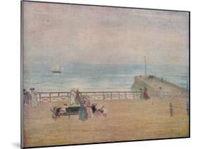 Brighton', c1905, (1918)-Charles Conder-Mounted Giclee Print
