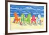 Brighton Chairs-Paul Brent-Framed Art Print